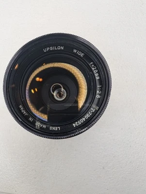 Sigma Upsilon 28mm F/2.8 Wide Lens For Nikon (Black) + UV Filter  - Image 1 of 4