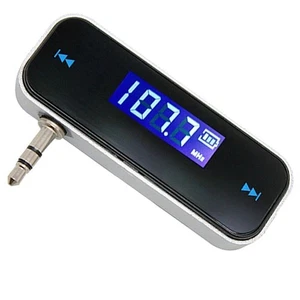 3.5mm Fm-Transmitter LCD Display Kfz Hochwertig Audio Kabellos Sender - Bild 1 von 11