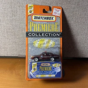 1998 Matchbox Premiere State Police Collection Minnesota Patrol Crown Victoria - Picture 1 of 2
