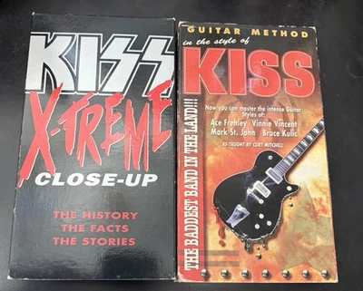 KISS VHS Video Tape Guitar Method In The Style Of Kiss & X-Treme Close Up - Image 1 of 3