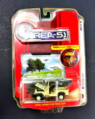 Area 51, `08 LTD. `66 Jeep CJ -5 Johnny Lightning Limited Edition Collectible PP - Image 1 of 3