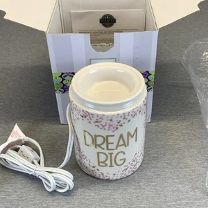 Scentsy DREAM BIG SPARKLE Wachswärmer PINK / Gold Glitzer - Bild 1 von 13