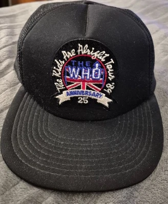 De colección The Who The Kids Are Alright Tour 1989 25 Aniversario Gorra/Sombrero Snpback Foto 1 de 4