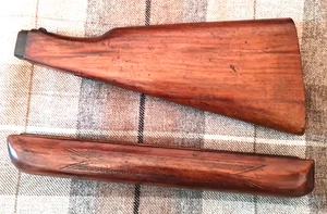 Vintage Small Frame BSA Martini Action Rifle Wooden Stock & Forend Set - Picture 1 of 7
