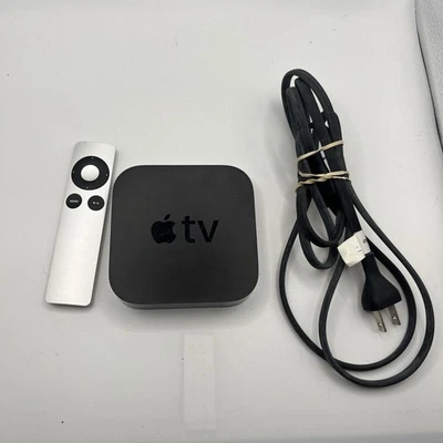 Apple TV 3rd Generation - MD199LL/A - Model A1469  With Remote - Image 1 of 3