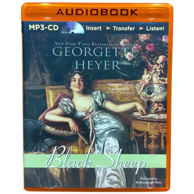 Georgette Heyer Black Sheep MP3 CD Unabridged Audiobook Brilliance Audio - image 1 of 4
