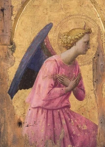 Postkarte: Fra Angelico - Anbetender Engel - Picture 1 of 1