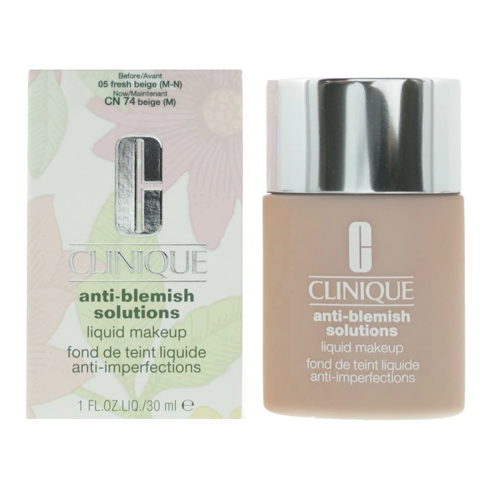 Clinique Anti-Blemish Solutions CN 74 Beige (M) Liquid Foundation 30ml For Women - Bild 1 von 1