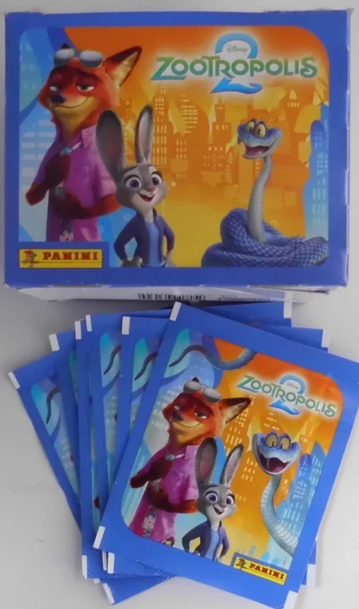 Panini Zootropolis 2 Stickers Collection Choose from 9, 18 or 36 packets - Image 1 of 1