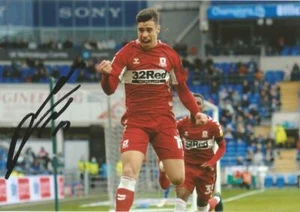 MIDDLESBROUGH: MARTIN PAYERO SIGNED 6x4 ACTION PHOTO+COA - Picture 1 of 1