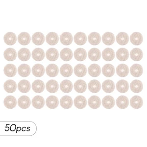 50pcs Guitar  Felt Button Washers Locks Blocks Guitar Parts G2B4 - Picture 1 of 6