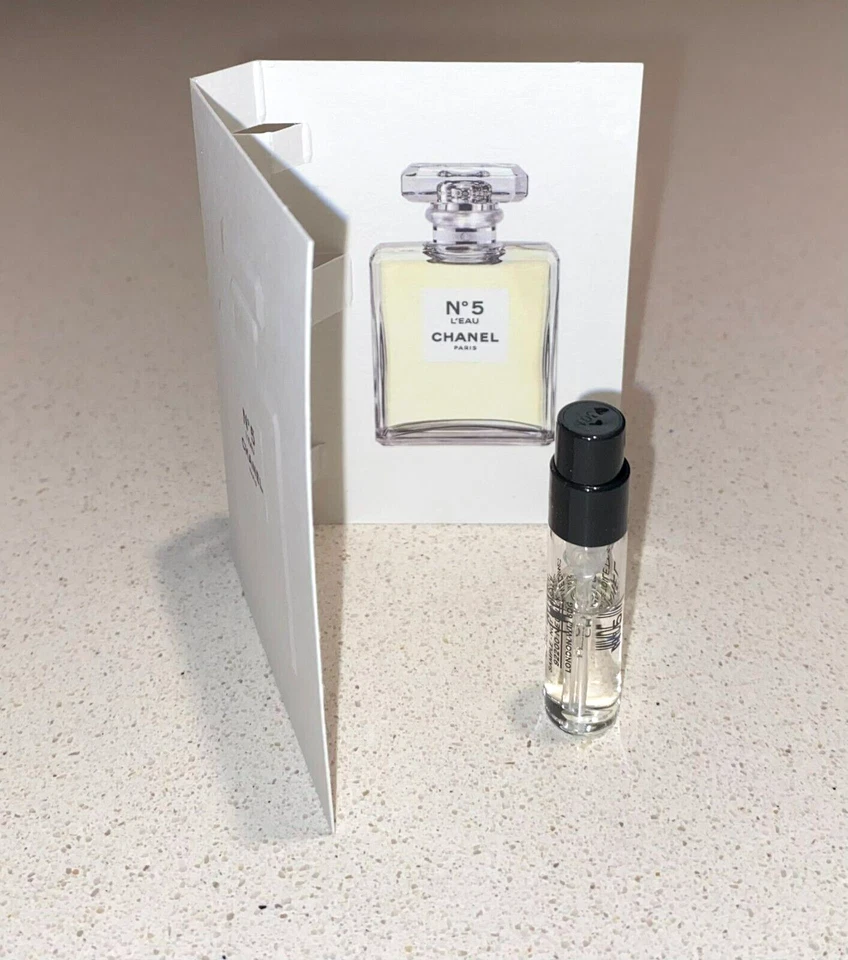Chanel PARIS N°5 EDT muestra spray vial 1,5 ml / 0,05 fl oz Foto 1 de 1