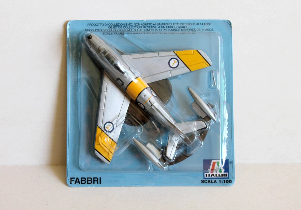 F-86 E - FABBRI ITALERI - AVION MILITAIRE DE COMBAT GUERRE MONDIALE WW AIRPLANE - Photo 1/1