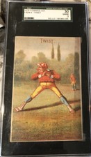 1878 Forbes Co H804 Twist SGC Graded 2 Pre-War Baseball Card