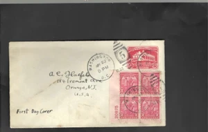 USA-COVER-FDC-ENTIRE-1932-NICE PB -WASHINGTON DC-AV-F-#962 - Picture 1 of 1