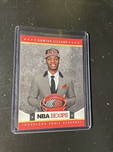 2012-13 NBA Hoops International Update - #280 Damian Lillard (RC)