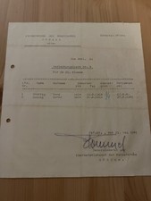 Erwin Rommel - Original Signed Document - Desert Fox, General