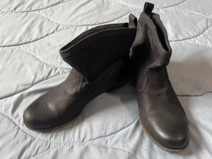 Roxy BOHO Ankle Boots Black Size 9 Women's - Picture 1 of 9
