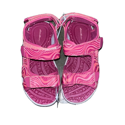 Sandali rosa Jordan EDDIE BAUER bambina nuovi con etichetta taglia 12