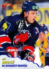 1999-00 Czech Score Blue #12 Jiri Novotny