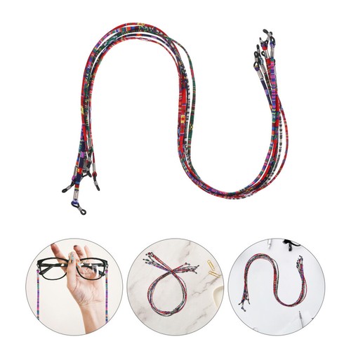 VETEMENTS 6PCS Catene Porta Occhiali Corda Occhiali Porta Occhiali Cinturino Occhiali