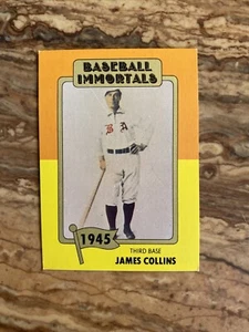 1980 SSPC Baseball Immortals James Collins #32 Boston 1st Printing - NM/MT - Picture 1 of 2
