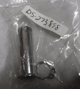 1999-2017 HARLEY BIG TWIN CHROME HAND LEVER PIVOT PIN & CLIP DS-273898 W42-59G - Picture 1 of 2