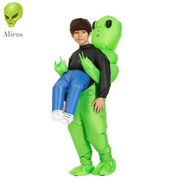 2020 nuevo disfraz inflable, accesorio de animal divertido con tema de pulpo,  juguete de cosplay para adultos de 150-190 cm (pilas no incluidas)