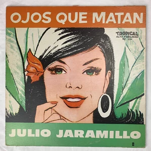 JULIO JARAMILLO Ojos que matan PROGRESO US LP Latin Bolero Pasillo Vals - Picture 1 of 4