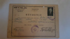 Yugoslavia Command Of The 505Th Prison Camp - Certificate Of Identity 1947