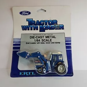 TW 35 Ford Traktor MIT LADER! Ertl 1/64 Neu im Karton datiert 1996 - Bild 1 von 5