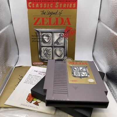 The Legend of Zelda (Nintendo NES, 1992) classic series CIB - Image 1 of 4