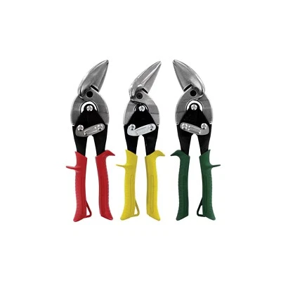 Juego de recortes Midwest Aviation offset corte derecho izquierdo y recto 18ga. MWT-6510RLS EE. UU. Foto 1 de 4