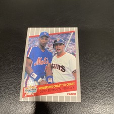 1989 Fleer - Super Star Specials #632 Will Clark, Darryl Strawberry