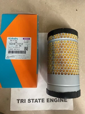 OEM GENUINE KUBOTA AIR FILTER ELEMENT 1G319-11210 KUBOTA GENERATOR & ENGINES - Image 1 of 4