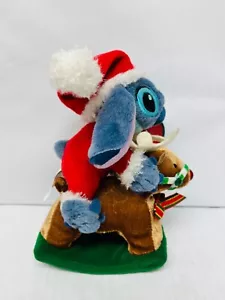 Disney Store Santa Stitch Rentier Schaukelpferd Lilo & Stitch Musical MÜLLEIMER 45 - Bild 1 von 10