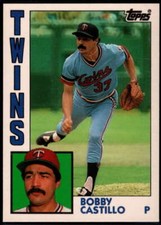 1984 Topps Tiffany #491 Bobby Castillo NM+++ Twins