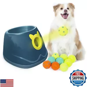 PALULU Automatic Ball Launcher for Dog, Including 9 Small Sized 2-inch Balls, - Picture 1 of 5