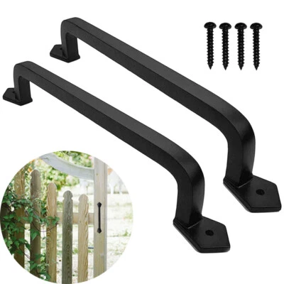 2Pack Barn Door Pull Handle Heavy Duty Handle For Garage Shed Wooden Garden Gate - Image 1 of 4