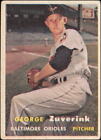 1957 Topps #11 George Zuverink Baltimore Orioles