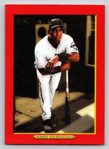 2005 Topps Turkey Red Red #1B Barry Bonds White Uni