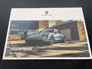 2020 Porsche Taycan Verkaufskatalog 4S, Turbo & S US Modell 1. Jahr später Broschüre - Bild 1 von 8