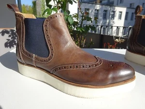 Botas de cuero MELVIN & HAMILTON LUCY 15 Da Extralight Chelsea Alemania talla 38 nuevas - Imagen 1 de 16