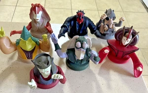Star Wars Episode 1 Phantom Menace - Cup Toppers 1999 Menge 7 Kostenloser Versand - Bild 1 von 13