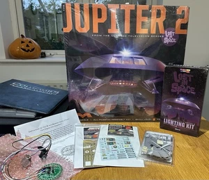 LOST IN SPACE JUPITER 2 model kit. With Light Kit & Upgraded Landing Gear DECALS - Picture 1 of 7