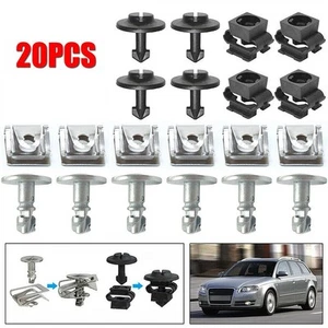 New High Quality Engine Under Cover Fixing Clip 20Pcs Car Accessories Kit - Picture 1 of 12