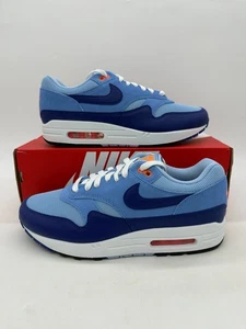 Nike Air Max 1 Essential Men's size 10 Deep Royal Blue Running Shoes FZ5808 400 - Picture 1 of 6