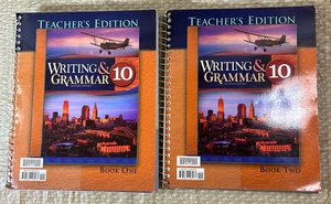Bob Jones Writing & Grammar 10 Teacher’s 1 & 2, (2nd Edition) BJU 10th Grade - Imagen 1 de 8