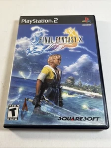 Final Fantasy X (Sony PlayStation 2) Black Label CIB - Picture 1 of 10