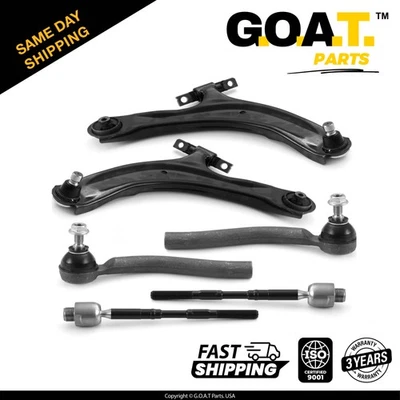 Front Control Arm Kit for Nissan Rogue Nissan X-Trail Nissan Rogue Select 6 PC - Image 1 of 4